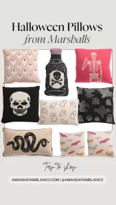 Halloween pillows